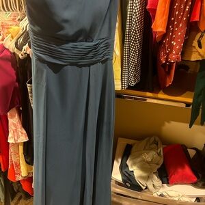 Azazie Bridesmaid dress ink blue